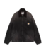 CARHARTT WIP Og Detroit Jacket - Black/Black/Tobacco Used Wash