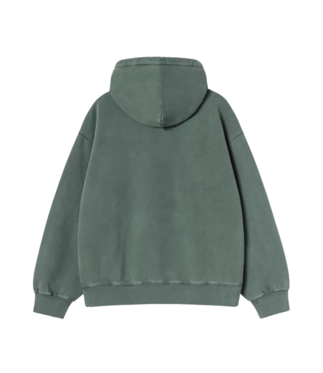 CARHARTT WIP Hooded Vista Sweat - Dark Scarab/Garment Dyed