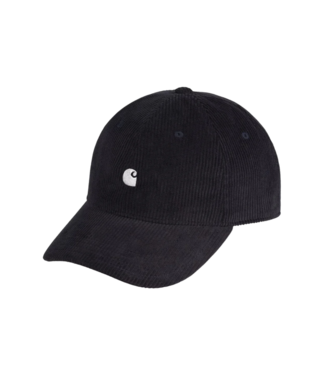 CARHARTT WIP Harlem Cap - Dark Navy/White