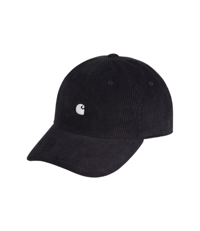 CARHARTT WIP Harlem Cap - Dark Navy/White