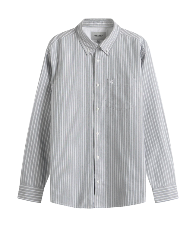 CARHARTT WIP L/S Kanan Shirt - Kanan Stripe/Black