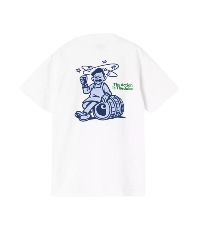 CARHARTT WIP S/S Grape Picker T-Shirt - White