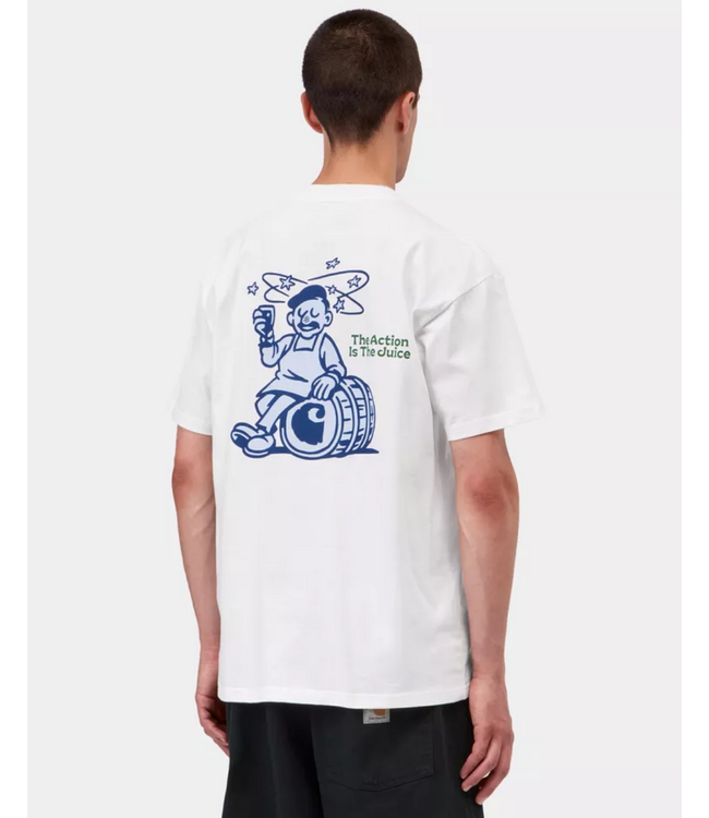 CARHARTT WIP S/S Grape Picker T-Shirt - White