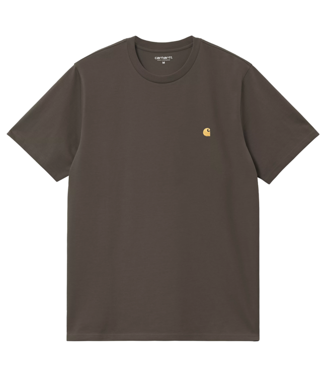 CARHARTT WIP S/S Chase T-Shirt - Shungite/Gold