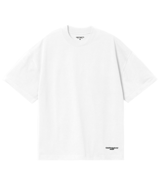 CARHARTT WIP S/S Chapter Script T-Shirt - White/Black