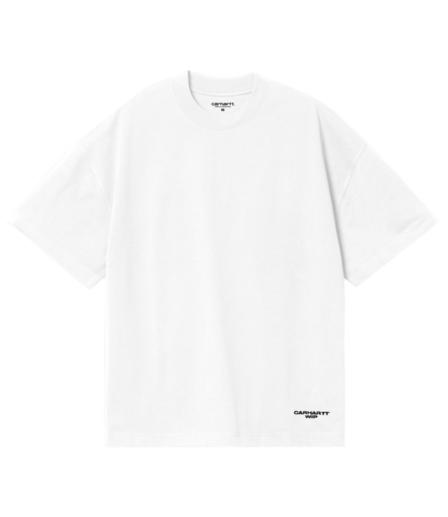 CARHARTT WIP S/S Chapter Script T-Shirt - White/Black