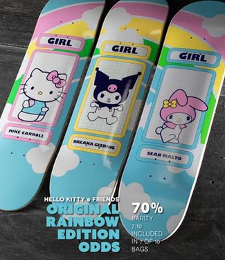 Hello Kitty x Girl Rainbow Deck Hello Kitty x Girl Rainbow Deck