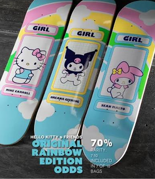 Hello Kitty x Girl Rainbow Deck