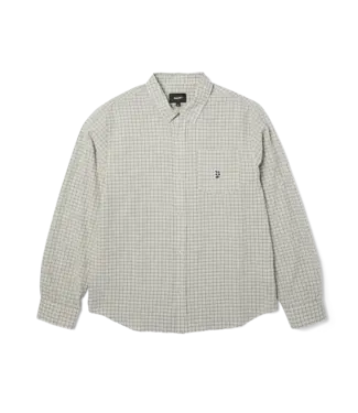 HUF Megablast Ls Woven Top - Natural