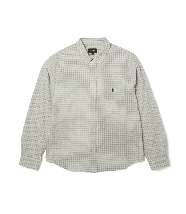 HUF Megablast Ls Woven Top - Natural