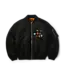 HUF Olympia Flight Jacket - Black