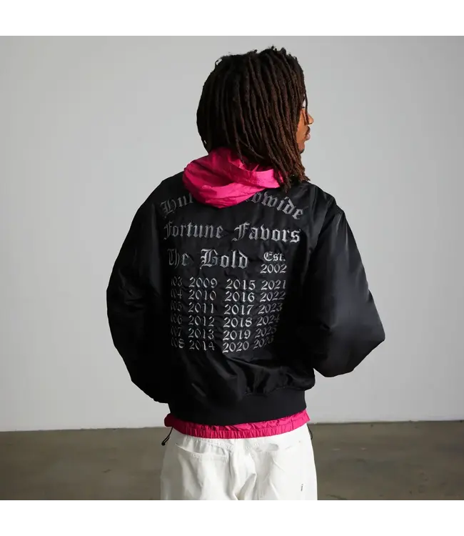 HUF Olympia Flight Jacket - Black
