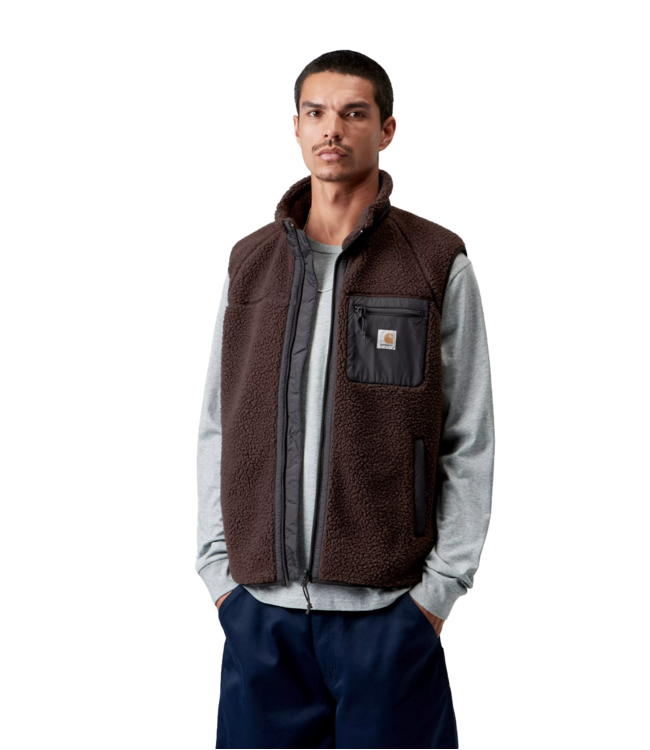 CARHARTT WIP Prentis Vest Liner - Palisander/Black