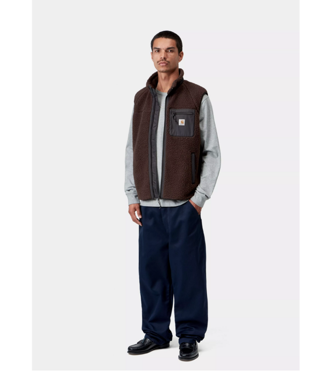 CARHARTT WIP Prentis Vest Liner - Palisander/Black