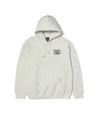 HUF Hand Stacked P/O Hoodie - Heather Grey