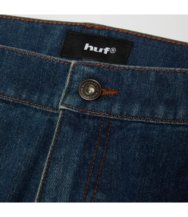 HUF Oval Denim Cargo Short - Indigo
