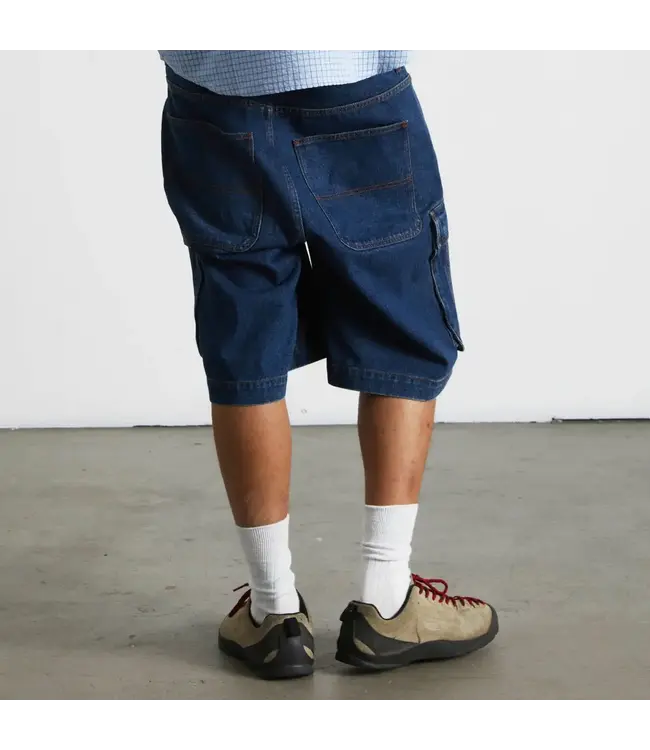 HUF Oval Denim Cargo Short - Indigo