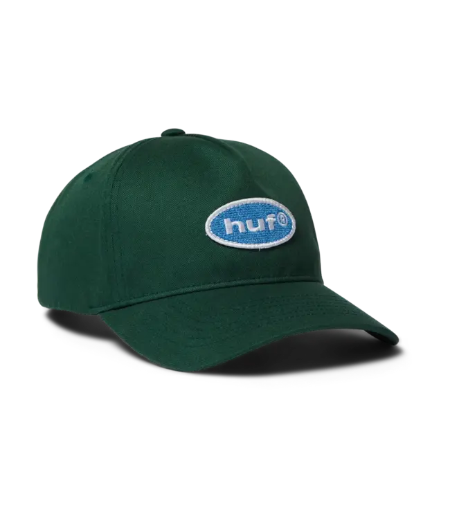 HUF 89 Oval 5 Panel Hat - Forest Green