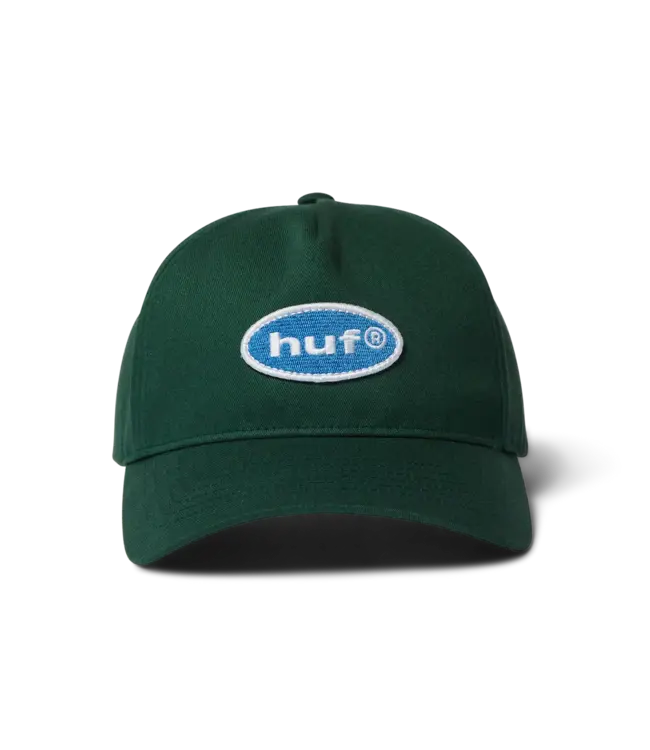 HUF 89 Oval 5 Panel Hat - Forest Green