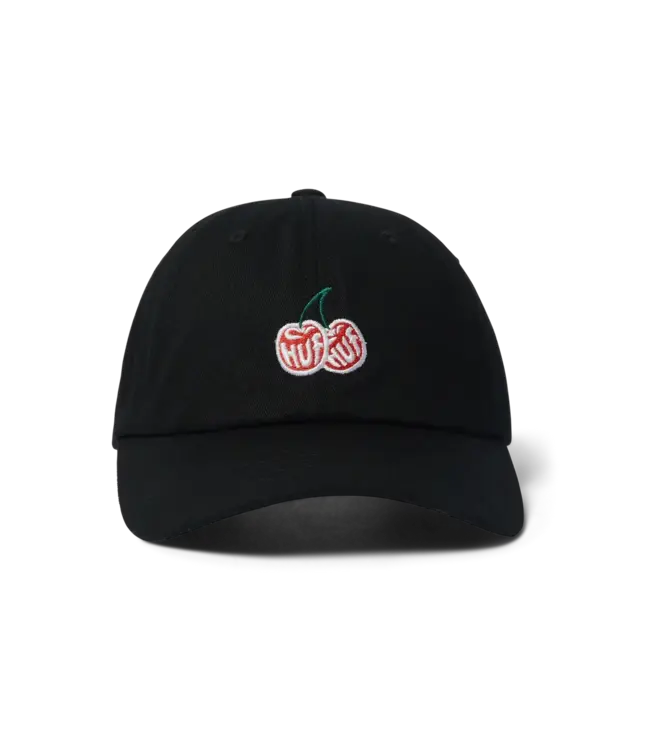 HUF Cherries 6 Panel Cv Hat - Black