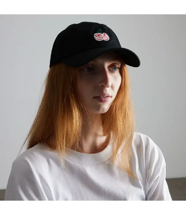 HUF Cherries 6 Panel Cv Hat - Black