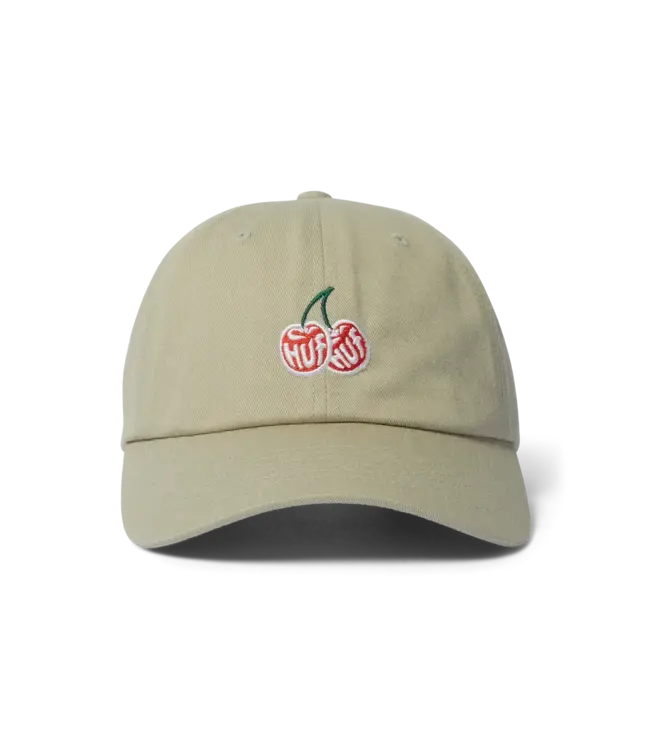 HUF Cherries 6 Panel Cv Hat - Khaki