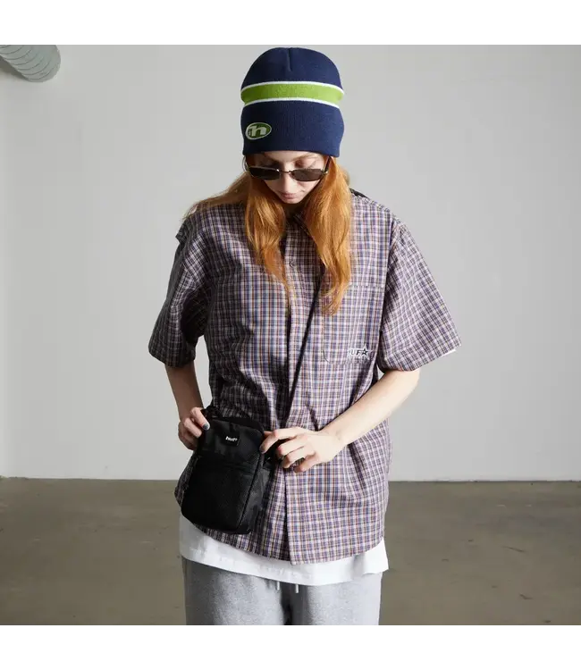 HUF Frequency Skull Beanie - Navy