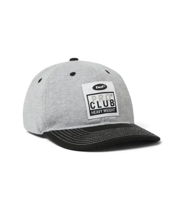 HUF Huf X Pro Club Fleece Snapback - Heather Grey