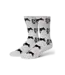 HUF Moo Crew Sock - White