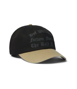HUF Olympia 6 Panel Hat - Black