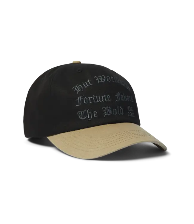 HUF Olympia 6 Panel Hat - Black