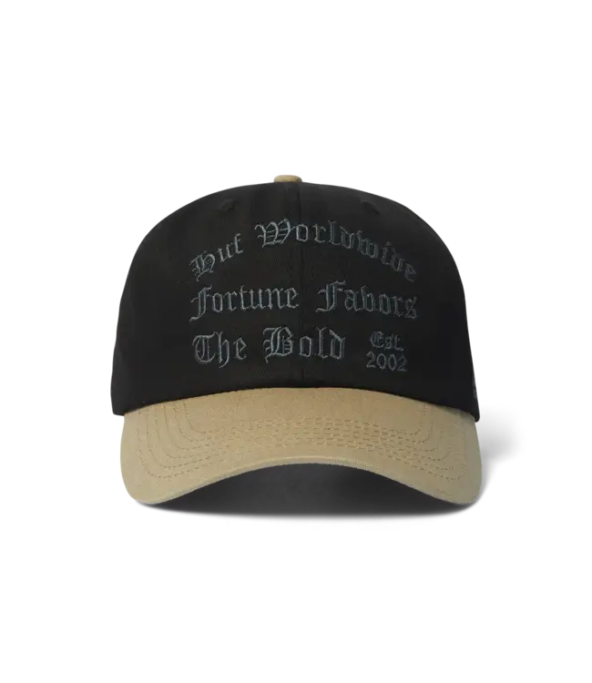 HUF Olympia 6 Panel Hat - Black