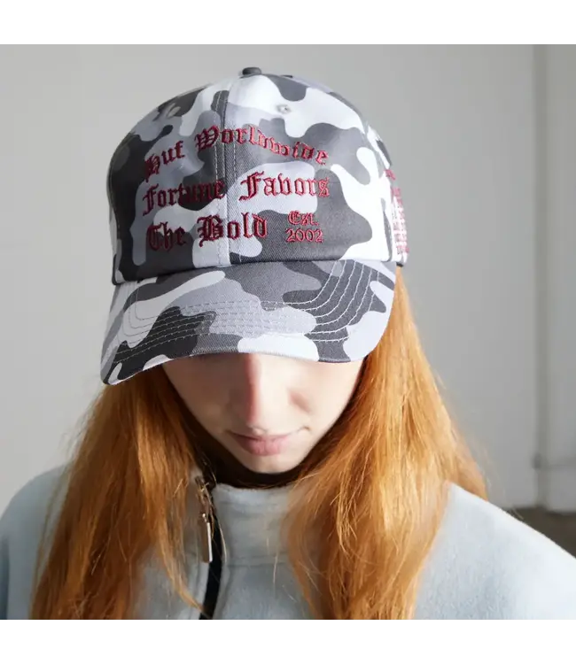HUF Olympia 6 Panel Hat - Camo