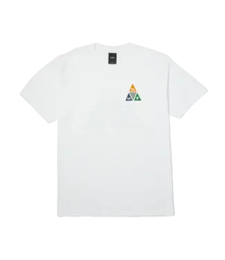 HUF Prism Tt Ss Tee - White/Burnt Orange