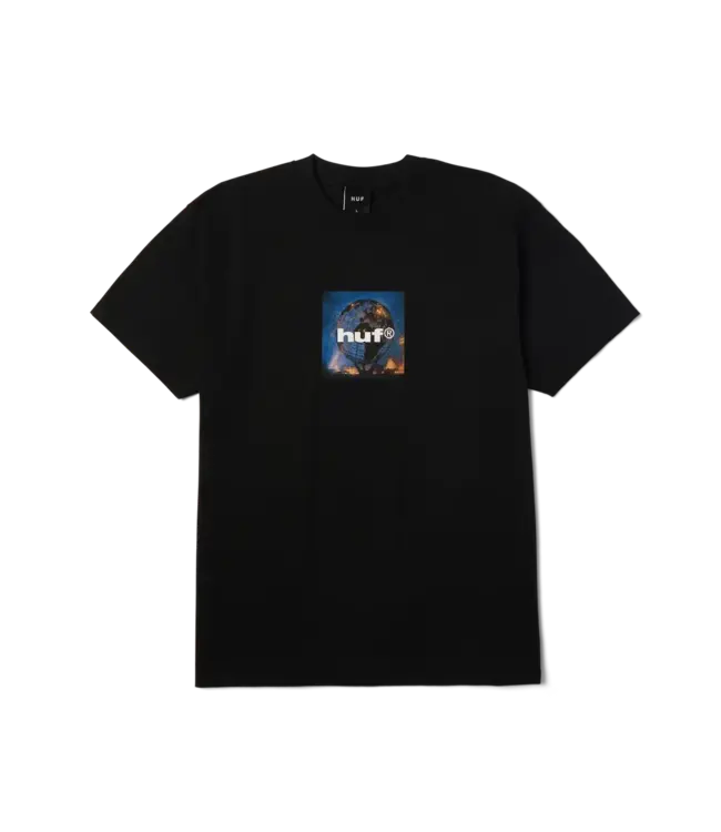 HUF Unisphere Ss Tee - Black