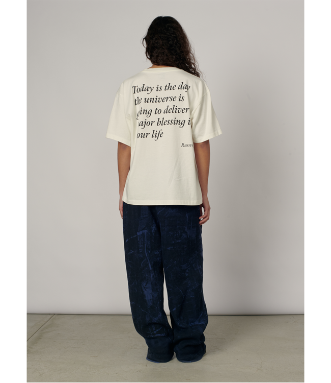 RASSVET Men Blessings Tee Shirt Knit - Off White