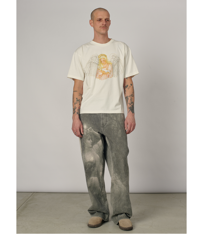 RASSVET Men Blessings Tee Shirt Knit - Off White