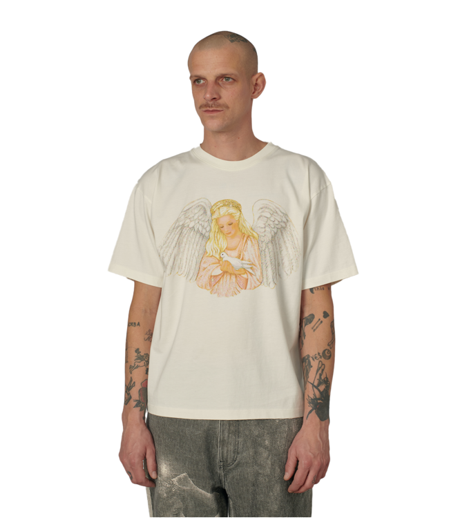 RASSVET Men Blessings Tee Shirt Knit - Off White