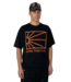 RASSVET Men Borders Tee Shirt Knit - Black