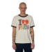 RASSVET Men Jewel Ringer Tee Shirt Knit - Off White