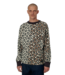 RASSVET Men Leopard Thermal Ls Tee Shirt Knit - Leopard