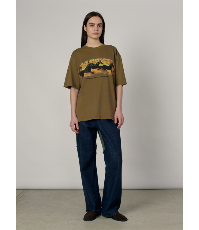 RASSVET Men Ranchero Tee Shirt Knit - Green