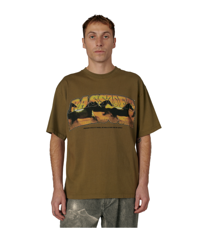 RASSVET Men Ranchero Tee Shirt Knit - Green