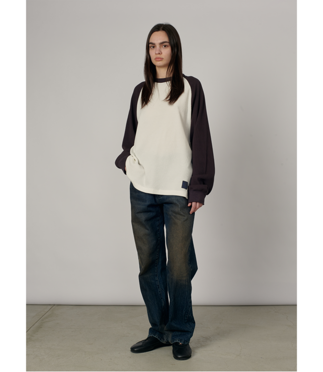 RASSVET Men Thermal Ls Tee Shirt Knit - Brown