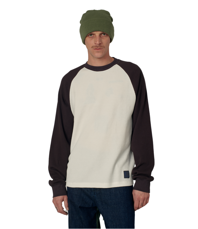 RASSVET Men Thermal Ls Tee Shirt Knit - Brown