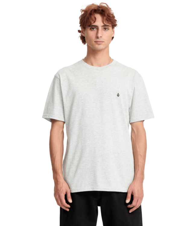 VOLCOM Stone Blanks T-Shirt - Heather Grey