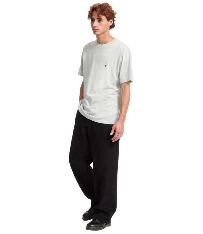 VOLCOM Stone Blanks T-Shirt - Heather Grey