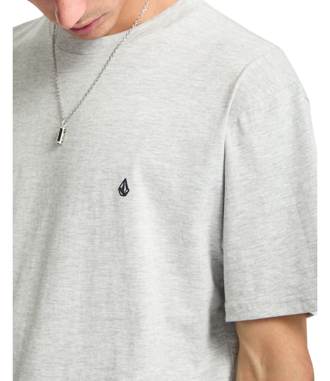 VOLCOM Stone Blanks T-Shirt - Heather Grey