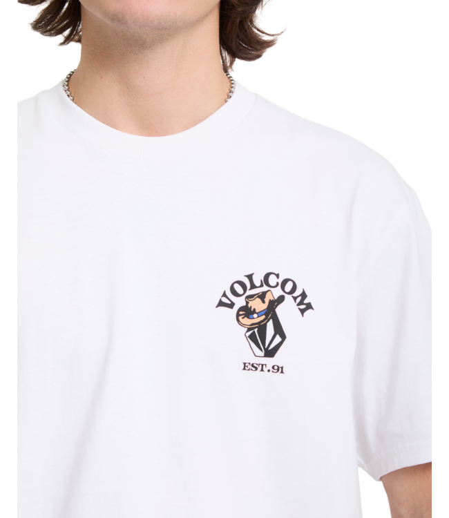 VOLCOM Bad Luck T-shirt - White