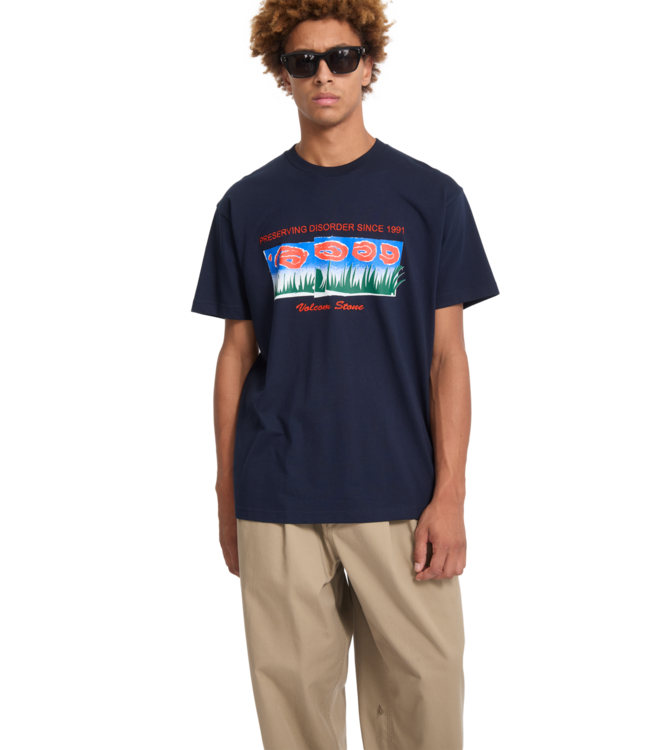 VOLCOM Fa Carrau 1 Lse T-shirt - Marine
